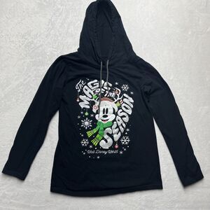 Disney Parks Lightweight Hoodie Women’s Small Magic Of‎ The Season Christmas WDW